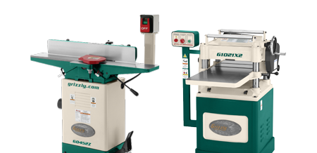 image of a jointer and a planer