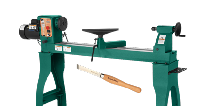 image of wood lathes and tools